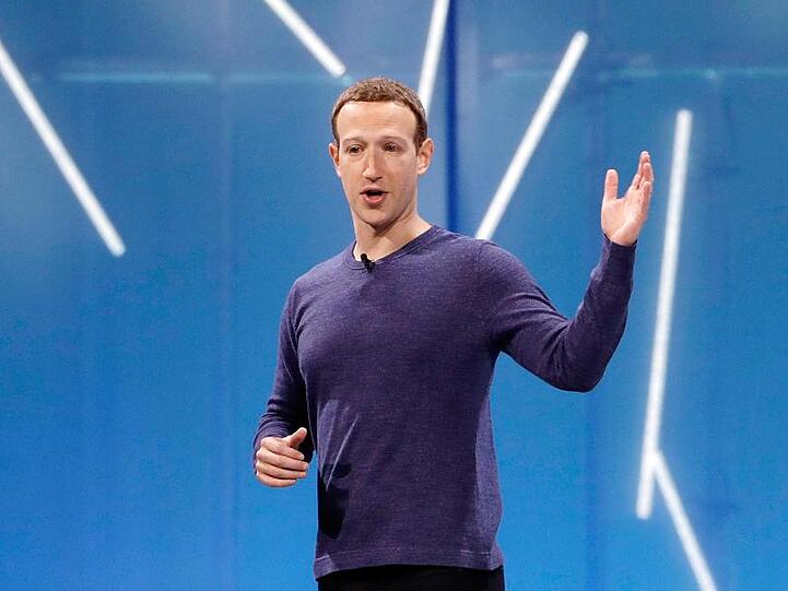 Mark Zuckerberg, Vorstandsvorsitzender von Facebook.