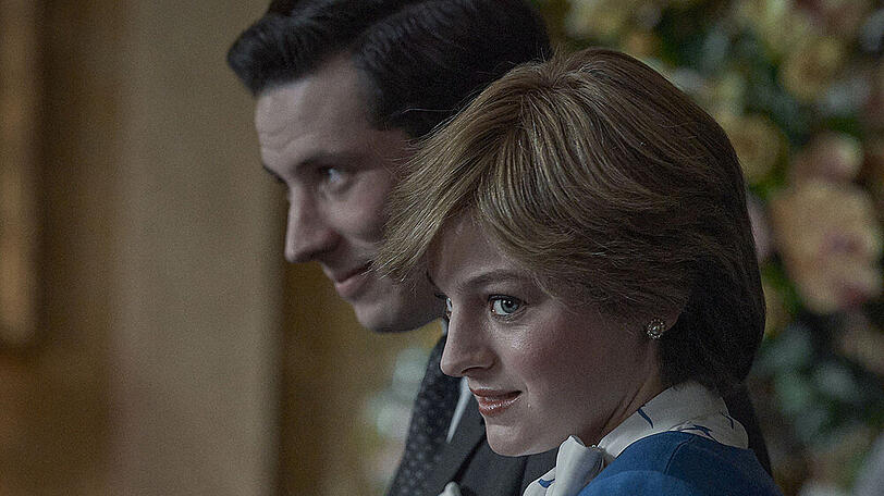 Emma Corrin als Lady Di in "The Crown"