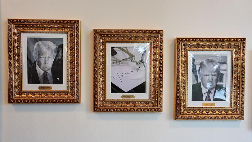 Die neue Präsidenten-Galerie ist enthüllt worden.