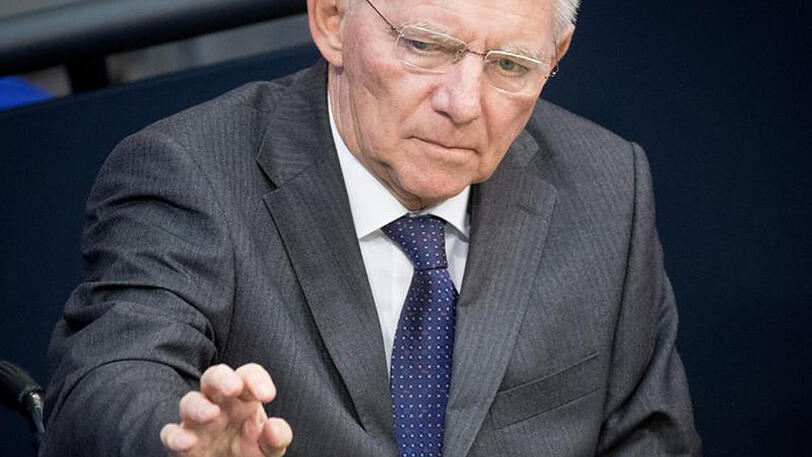 Bundesfinanzminister Wolfgang Schäuble.