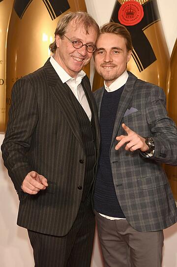 Constantin von Jascheroff mit Vater Mario