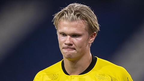 Erling Haaland steht dem BVB gegen Kiel nicht zur Verfügung.