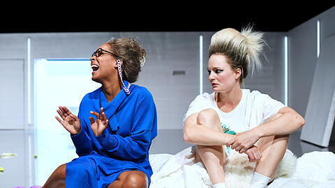 Pia Amofa-Antwi (links) und Liv Stapelfeldt