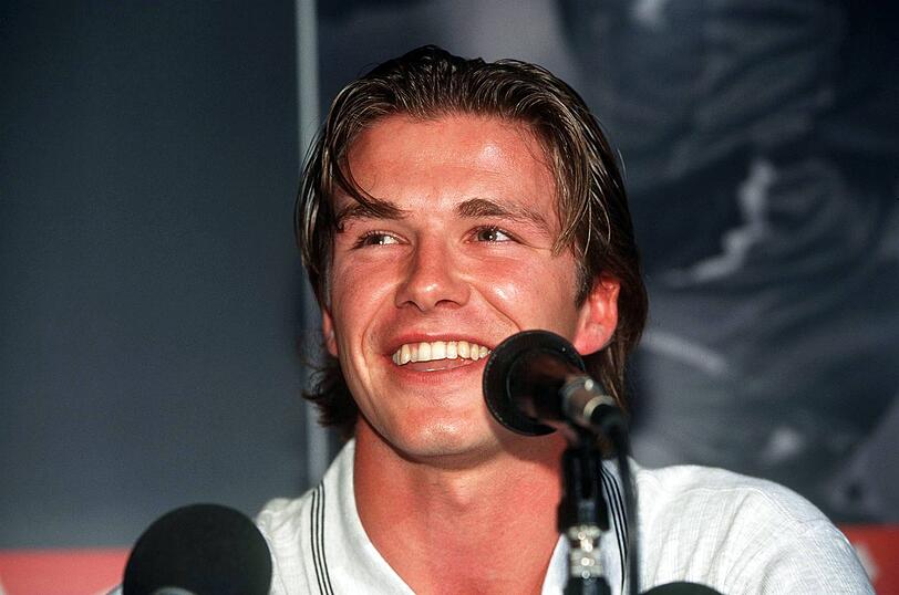 David Beckhams Zähne sahen 1997 noch anders aus