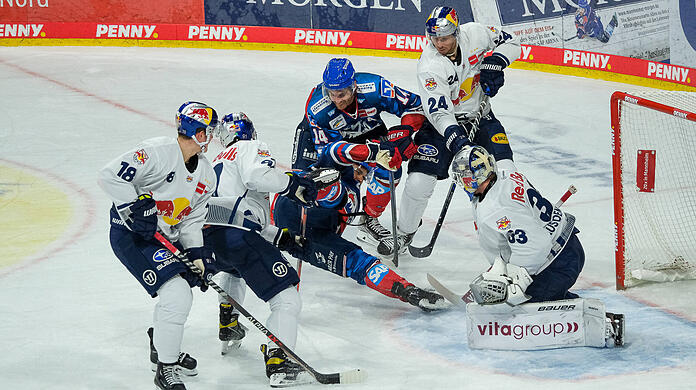 Der EHC verliert in Mannheim mit 2:3.
