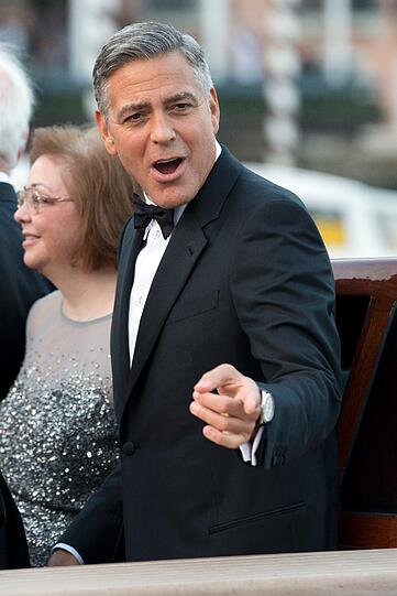 Traumhochzeit in Venedig: George Clooney und seine Amal sind jetzt verheiratet.