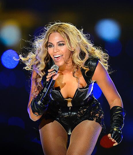 Auch der Auftritt von Beyoncé verlief reibungslos