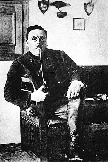 Der Schriftsteller Ludwig Thoma.