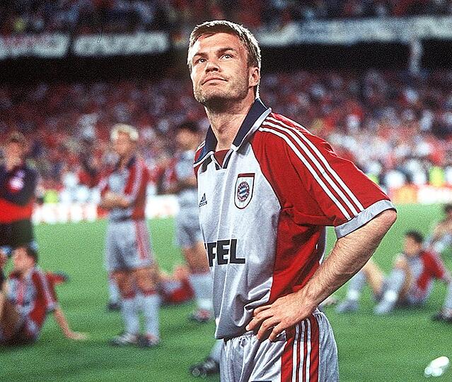 "Ich war völlig paralysiert und in einer Art Schockstarre", sagt Helmer über das Finale 1999, das Bayern gegen Manchester United verlor.