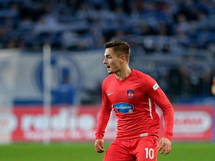 Nikola Dovedan, hier bei einem Spiel gegen den 1. FC Magdeburg. Foto: Peter Steffen/Archivbild