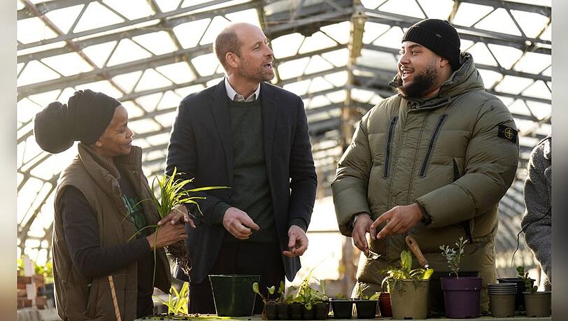 Prinz William und Rapper Big Zuu.