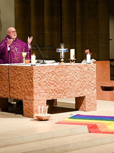 Marx im Jahr 2022 bei einem Queer-Gottesdienst in M&uuml;nchen (Archivbild)