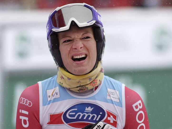 Maria Riesch beim Weltcup in Lake Louise.