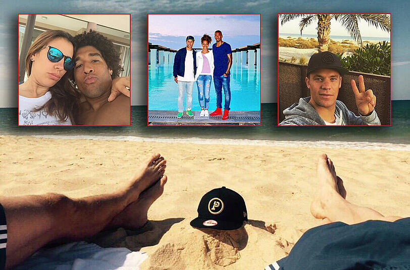 Neuer, Dante, Boateng und Co.: So entspannen die Bayern-Stars im Urlaub! Klicken Sie sich durch die Bilderstrecke.