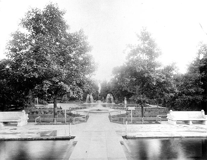 So idyllisch: Das Ungererbad um 1890