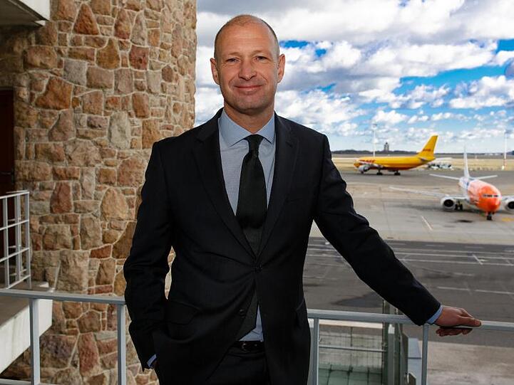 Jost Lammers, bislang Geschäftsführer des Flughafens Budapest. Foto: Flughafen Budapest/Flughafen München GmbH/dpa/Archivbild