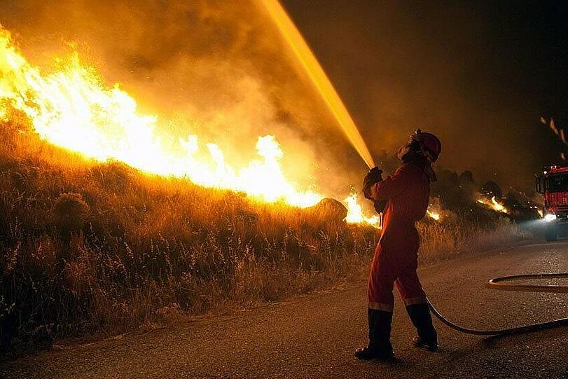Neue Bilder: Waldbrand auf Mallorca