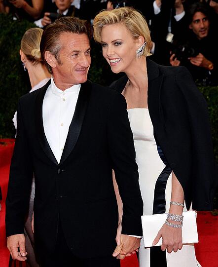 Sean Penn und Charlize Theron