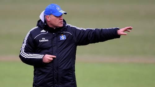 Gibt beim HSV die Richtung vor: Chefcoach Martin Jol. Gibt beim HSV die Richtung vor: Chefcoach Martin Jol.