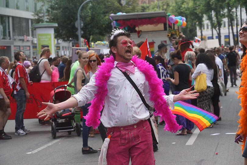 Die Bilder vom Christopher Street Day in der Münchner Innenstadt