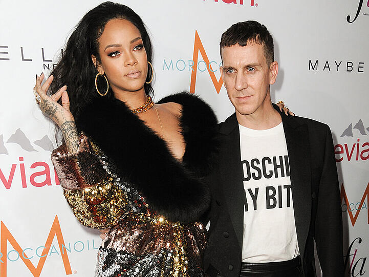 Disco-Feeling bei Rihanna und Jeremy Scott in Los Angeles
