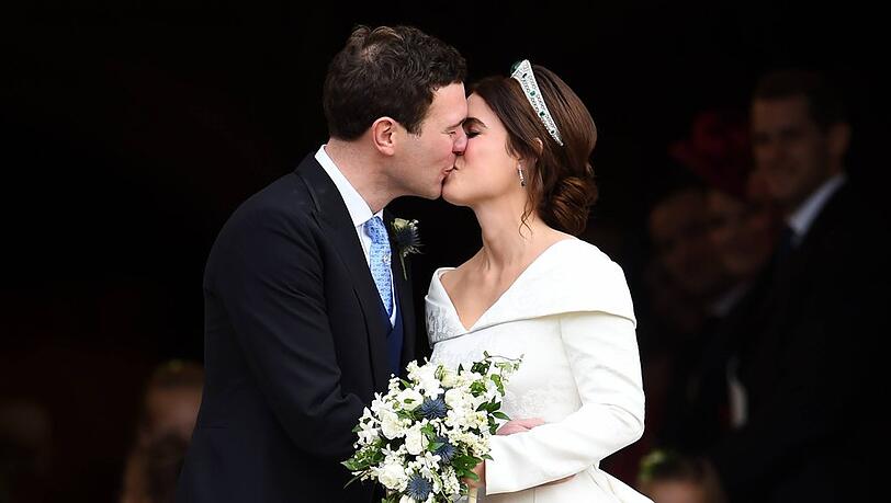 Prinzessin Eugenie und Jack Brooksbank bei ihrer Hochzeit im Oktober 2018.