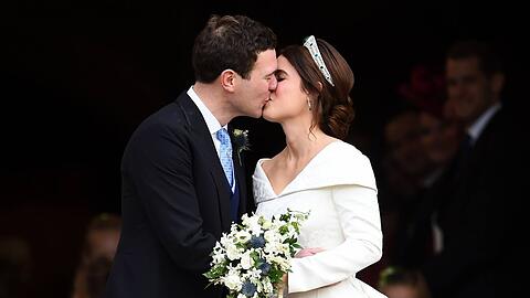 Prinzessin Eugenie und Jack Brooksbank bei ihrer Hochzeit im Oktober 2018.