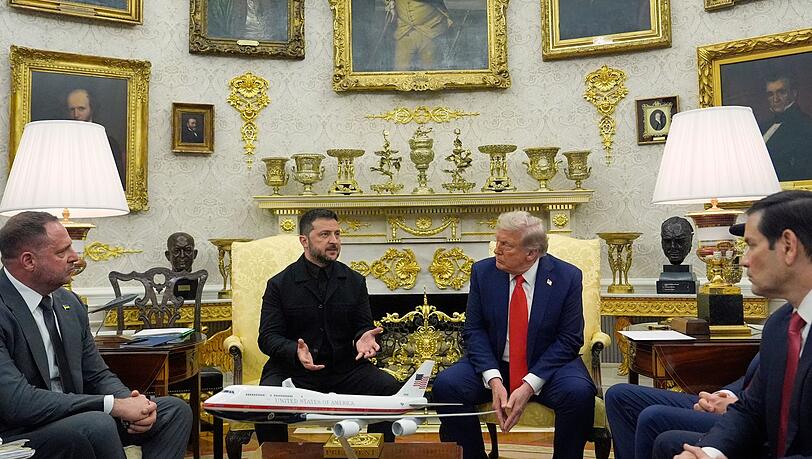 Der ukrainische Staatschef Wolodymyr Selenskyj reist ein weiteres Mal in die USA, um von Washington neue Waffen für den Krieg mit Russland zu erbitten. (Archivbild)