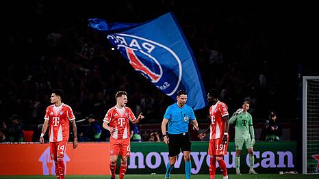 Die Bayern um Joshua Kimmich verloren am Ende knapp im Pariser Prinzenpark.