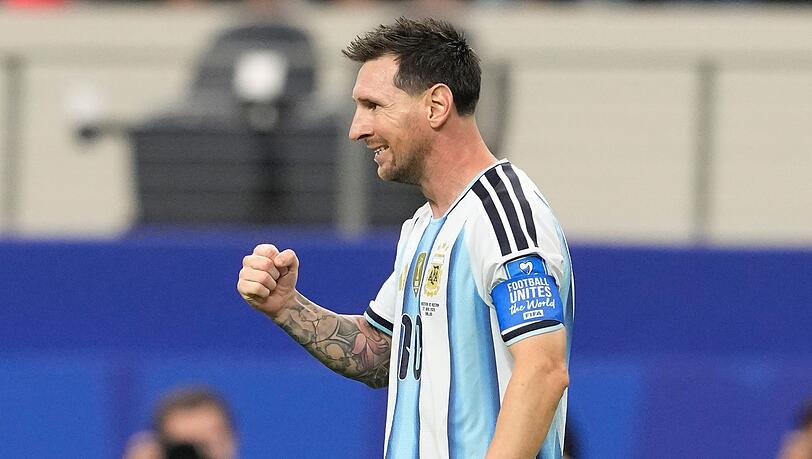 Aktuell WM-Rekordtorschütze: Lionel Messi Aktuell WM-Rekordtorschütze: Lionel Messi