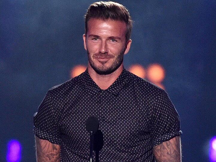 David Beckham: Kam nach einem leichten Motorradunfall mit dem Schrecken davon