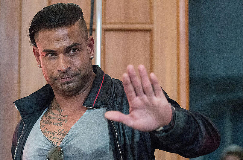 Früher zwischen den Torpfosten, jetzt zwischen den Ringseilen: Ex-Fußballtorhüter Tim Wiese wird am Donnerstagabend seinen ersten Wrestling-Kampf bestreiten.