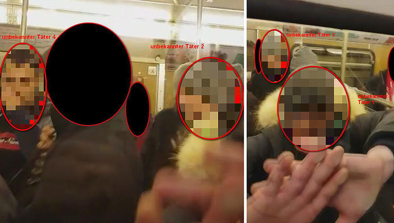 Mit Fotos fahndete die Polizei München nach den gewalttätigen Fußball-Fans. Mit Fotos fahndete die Polizei München nach den gewalttätigen Fußball-Fans.