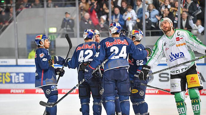 Der EHC gewinnt deutlich gegen Bietigheim .