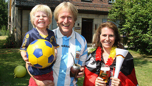 Argentinischer Mate-Tee und fränkisches Bier: Wenn Deutschland gegen Argentinien spielt, gibt&rsquo;s bei von Fersens &bdquo;nur Gewinner&ldquo;.