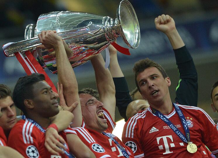 Triumph in Wembley: Beim Titelgewinn im vergangenen Jahr kassierten die Münchner an
UEFA-Geldern insgesamt 55,046 Millionen Euro.