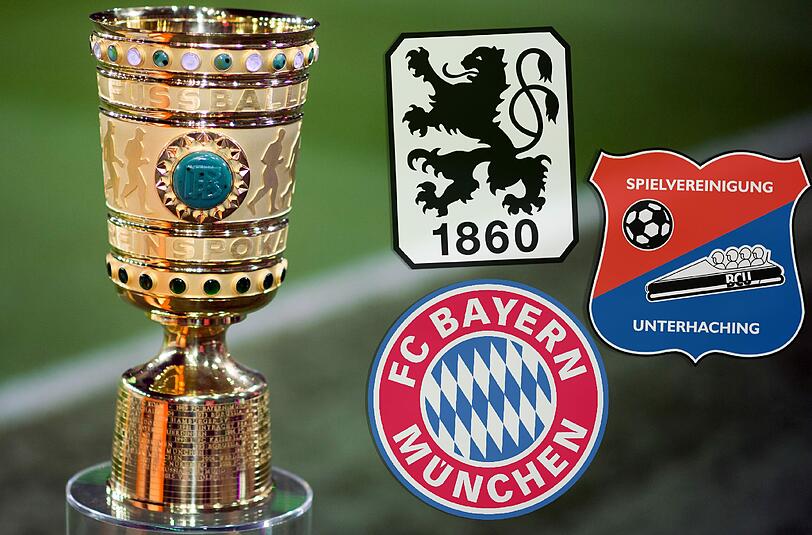 Welche Gegner erwartet die Münchner Vereine im Achtelfinale? Ab 19.30 Uhr wird gelost.