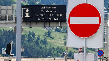 Die Sperre des Brenner-Korridors sorgt nicht f&uuml;r das bef&uuml;rchtete Verkehrschaos