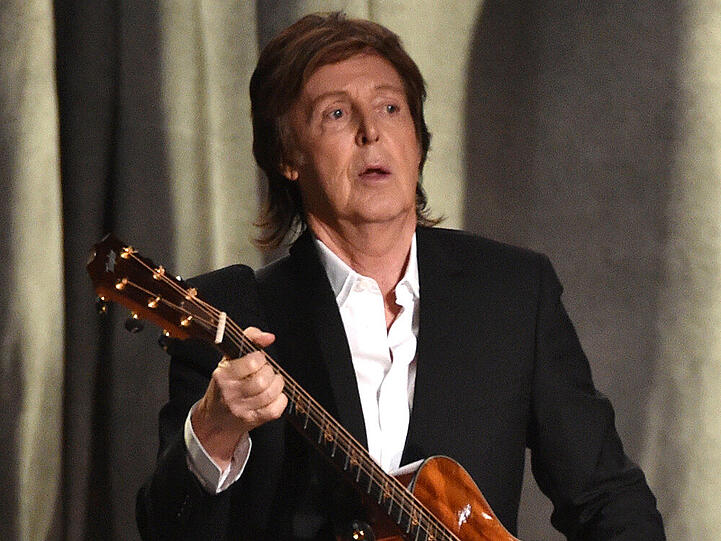 Paul McCartney bei den Grammys in Los Angeles