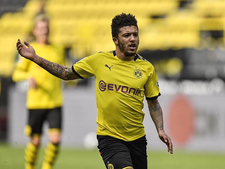 Jadon Sancho steht gegen Paderborn wieder in der Startelf.