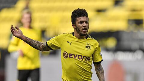 Jadon Sancho steht gegen Paderborn wieder in der Startelf.