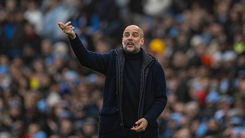 Will Jamal Musiala wohl nach Manchester locken: City-Coach Pep Guardiola. Will Jamal Musiala wohl nach Manchester locken: City-Coach Pep Guardiola.