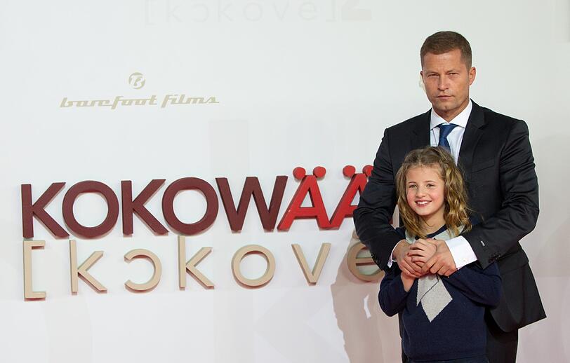 Til Schweiger mit seiner Tochter Emma. Im Sommer wird sie mit Mutter Dana in die USA ziehen.