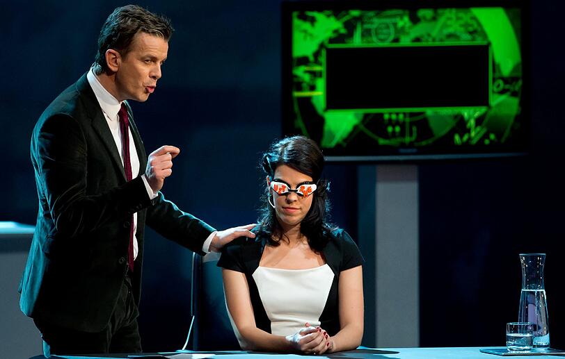 Bilder von der "Wetten, dass..."-Sendung am Samstag.