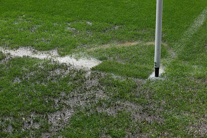 Die Bilder aus der Allianz-Arena vom abgesagten Spiel der Jung-Löwen gegen Elversberg.