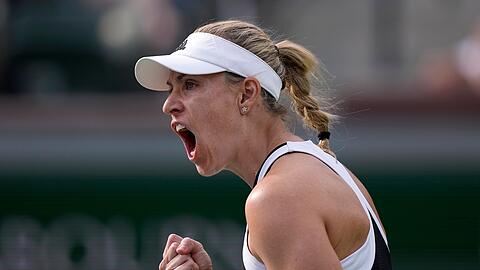 Auch Angelique Kerber steht in Indian Wells im Achtelfinale.