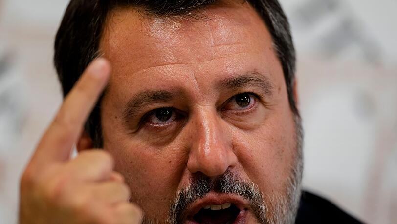 Matteo Salvini spricht erneut von "Schande". (Archivbild)