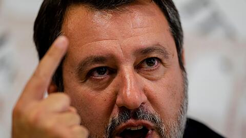 Matteo Salvini spricht erneut von "Schande". (Archivbild)