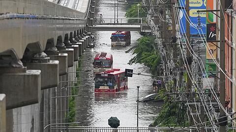 Nicht nur Bangkok, sondern auch andere Landesteile sind betroffen.
