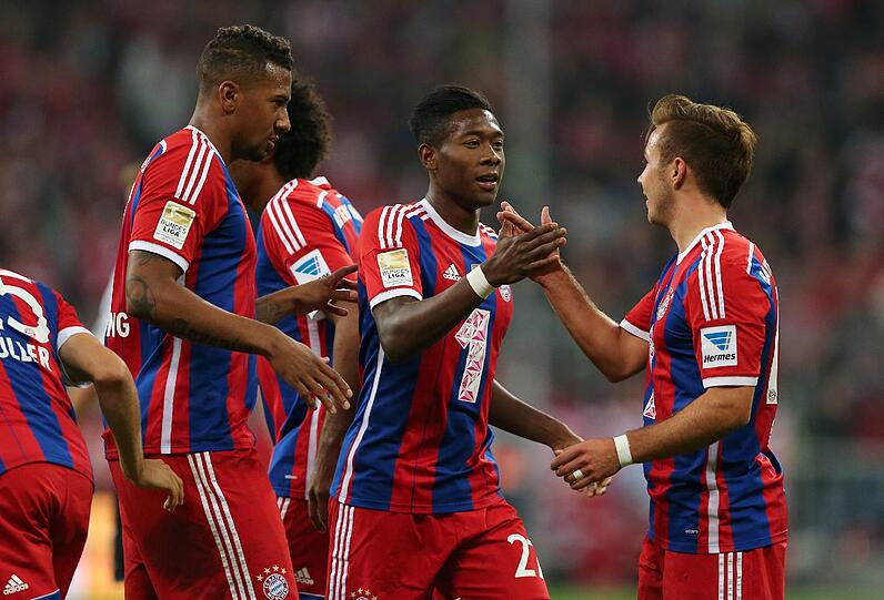 David Alaba: Wie Rode Laufwunder und stürmisch wie diese Saison noch nicht. Vergab nach elf Minuten das 2:0.  Immer mit dem wachsamen Auge für die Defensive. Vergaß in der 62. Minute den Abschluss zu suchen. NOTE: 2